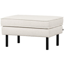 Cargar imagen en el visor de la galería, RODEO HOCKER ON LEGS BOUCLE NATURAL