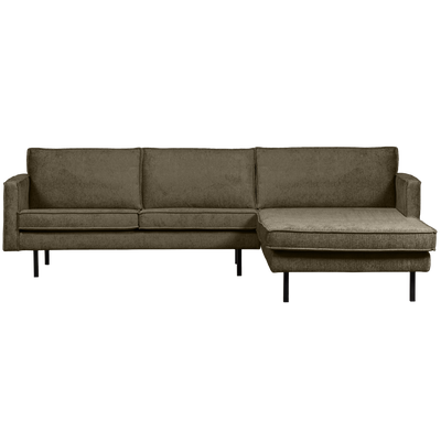 RODEO CHAISE LONGUE RIGHT STRUCTURE VELVET BONSAI