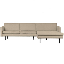 Laden Sie das Bild in den Galerie-Viewer, RODEO CHAISE LONGUE RIGHT BOUCLE BEIGE