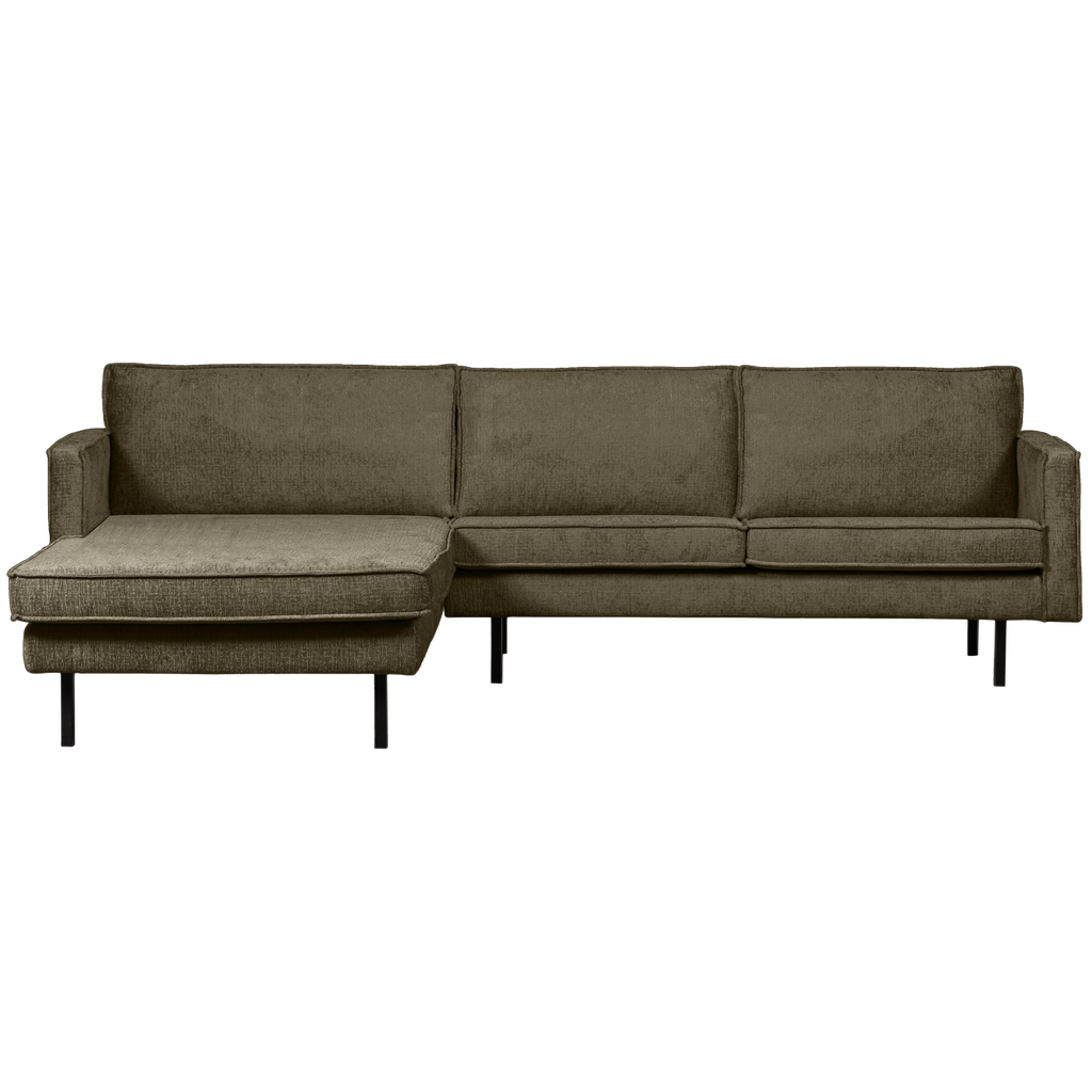 RODEO CHAISE LONGUE LEFT STRUCTURE VELVET BONSAI