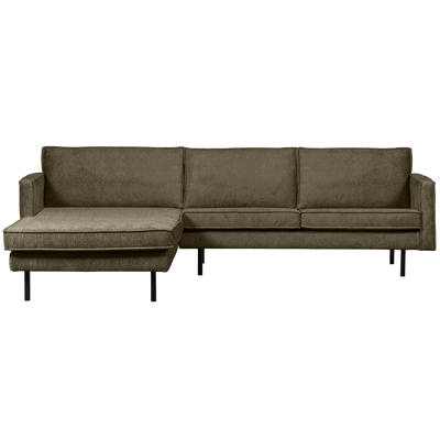 RODEO CHAISE LONGUE LEFT STRUCTURE VELVET BONSAI