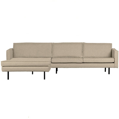 RODEO CHAISE LONGUE LEFT BOUCLE BEIGE