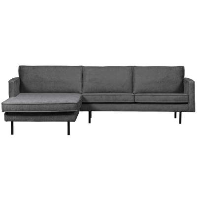 RODEO CHAISE LONGUE LEFT STRUCTURE VELVET MOUNTAIN