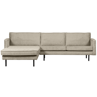 RODEO CHAISE LONGUE LEFT STRUCTURE VELVET WHEATFIELD