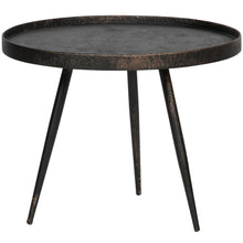 Load image into Gallery viewer, BOUNDS SIDETABLE L WOOD/METAL ANTIQUE GOLD 44xO58