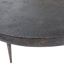 Load image into Gallery viewer, BOUNDS SIDETABLE XL WOOD/METAL ANTIQUE GOLD 40xO76