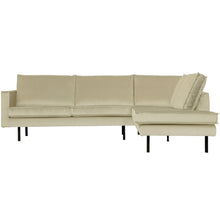 Laden Sie das Bild in den Galerie-Viewer, RODEO CORNER SOFA RIGHT VELVET PISTACHIO