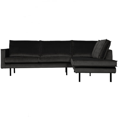 RODEO CORNER SOFA RIGHT VELVET ANTHRACITE