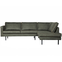 Laden Sie das Bild in den Galerie-Viewer, RODEO CORNER SOFA RIGHT ECO LEATHER ARMY