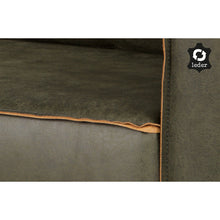 Laden Sie das Bild in den Galerie-Viewer, RODEO CORNER SOFA RIGHT ECO LEATHER ARMY