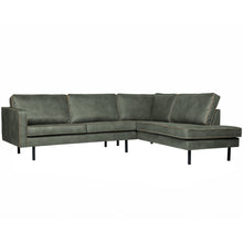 Laden Sie das Bild in den Galerie-Viewer, RODEO CORNER SOFA RIGHT ECO LEATHER ARMY