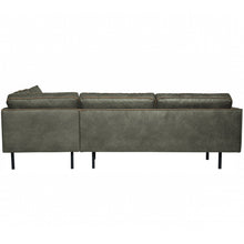Laden Sie das Bild in den Galerie-Viewer, RODEO CORNER SOFA RIGHT ECO LEATHER ARMY