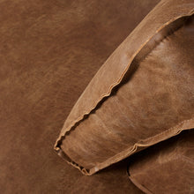 Laden Sie das Bild in den Galerie-Viewer, RODEO CORNER SOFA RIGHT ECO LEATHER COGNAC
