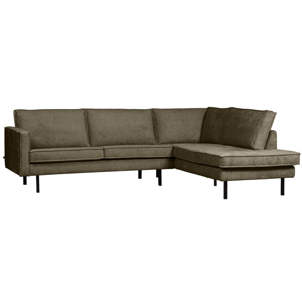 RODEO CORNER SOFA RIGHT STRUCTURE VELVET BONSAI