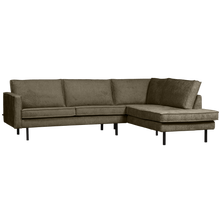 Laden Sie das Bild in den Galerie-Viewer, RODEO CORNER SOFA RIGHT STRUCTURE VELVET BONSAI