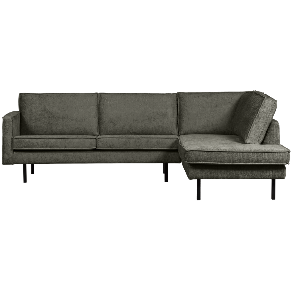 RODEO CORNER SOFA RIGHT STRUCTURE VELVET FROST