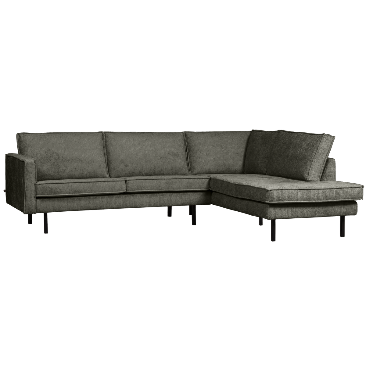 RODEO CORNER SOFA RIGHT STRUCTURE VELVET FROST