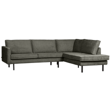 Laden Sie das Bild in den Galerie-Viewer, RODEO CORNER SOFA RIGHT STRUCTURE VELVET FROST