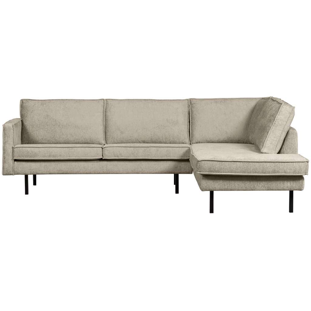 RODEO CORNER SOFA RIGHT STRUCTURE VELVET WHEATFIELD
