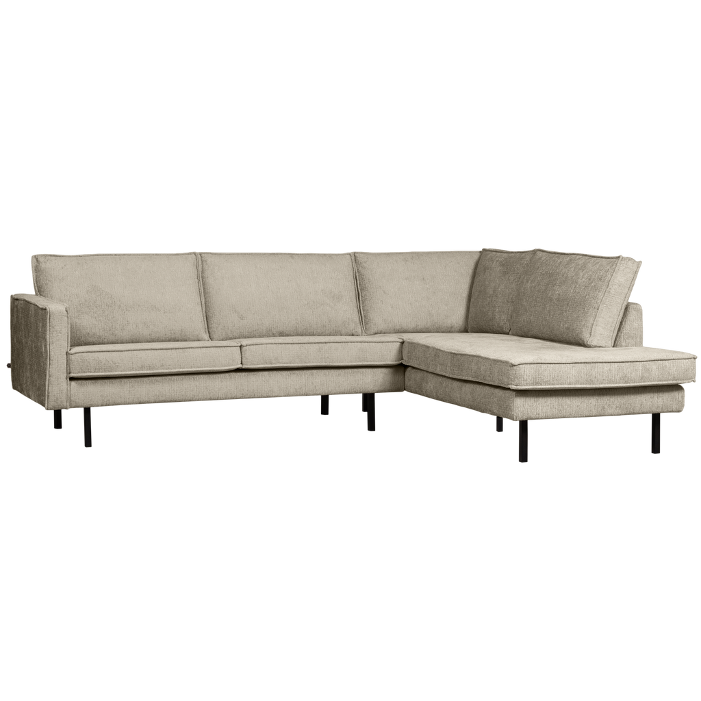 RODEO CORNER SOFA RIGHT STRUCTURE VELVET WHEATFIELD