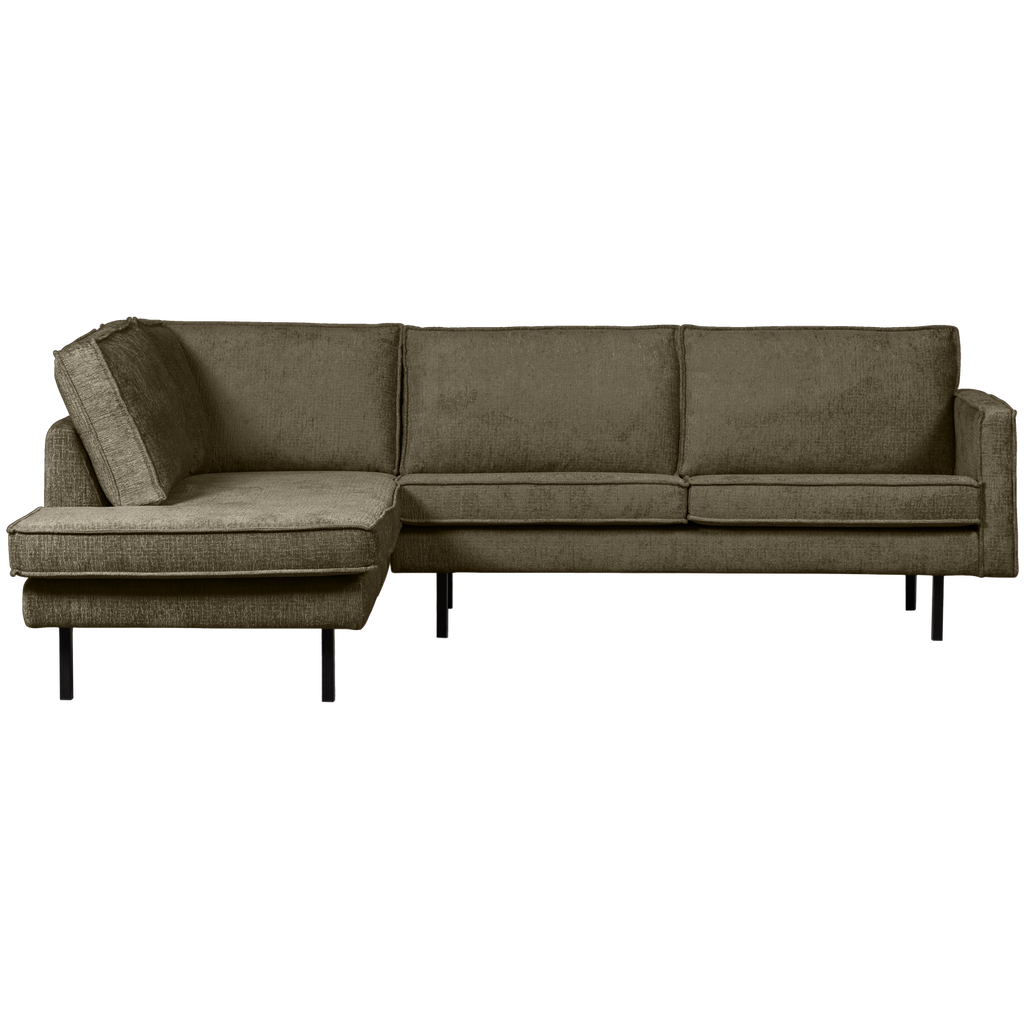 RODEO CORNER SOFA LEFT STRUCTURE VELVET BONSAI