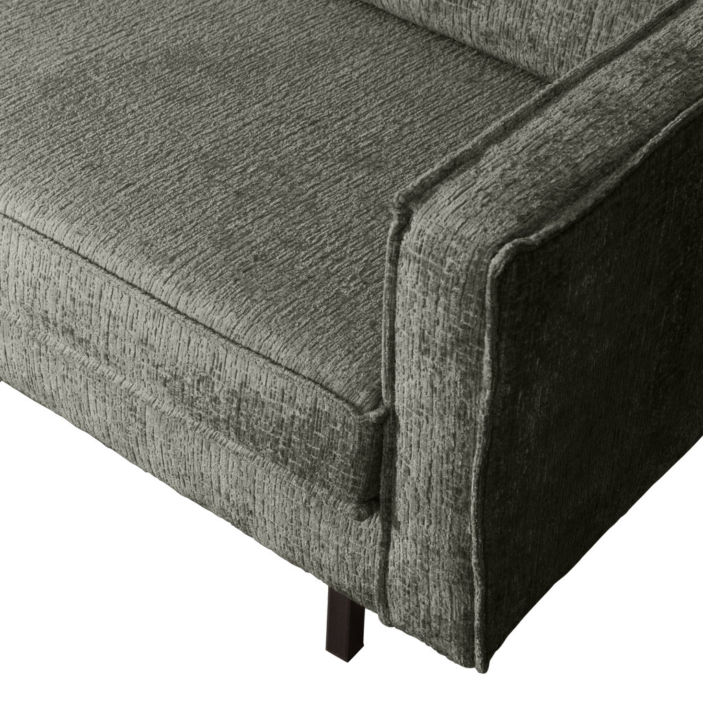 RODEO CORNER SOFA LEFT STRUCTURE VELVET FROST