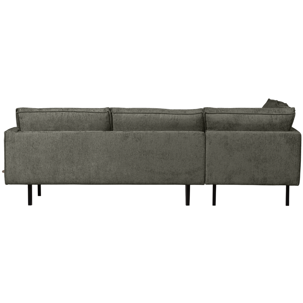 RODEO CORNER SOFA LEFT STRUCTURE VELVET FROST