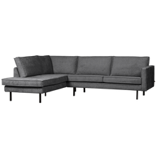 Laden Sie das Bild in den Galerie-Viewer, RODEO CORNER SOFA LEFT STRUCTURE VELVET MOUNTAIN