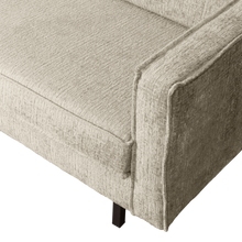 Laden Sie das Bild in den Galerie-Viewer, RODEO CORNER SOFA LEFT STRUCTURE VELVET WHEATFIELD