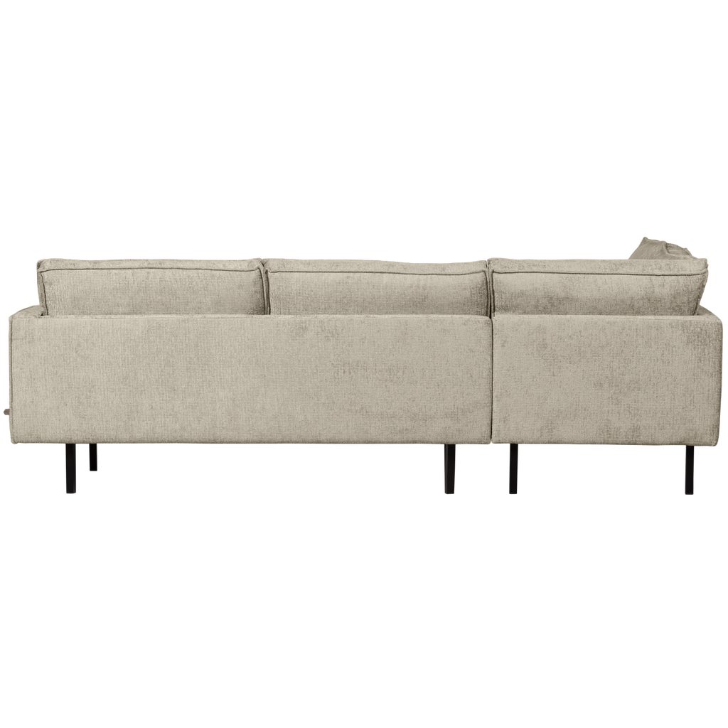 RODEO CORNER SOFA LEFT STRUCTURE VELVET WHEATFIELD