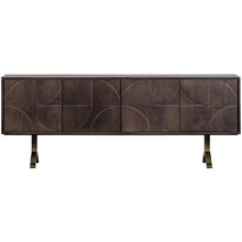 Laden Sie das Bild in den Galerie-Viewer, DRAW SIDEBOARD MANGO WOOD WALNUT