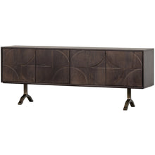 Laden Sie das Bild in den Galerie-Viewer, DRAW SIDEBOARD MANGO WOOD WALNUT