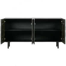 Laden Sie das Bild in den Galerie-Viewer, COUNTER SIDEBOARD WOOD BLACK