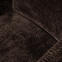 Cargar imagen en el visor de la galería, MOUNT DINING CHAIR WITH ARMREST 3D CHENILLE DARK BROWN