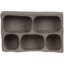 Laden Sie das Bild in den Galerie-Viewer, CLAY WALL CABINET PAPIER MACHE GREY