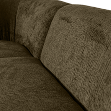 Laden Sie das Bild in den Galerie-Viewer, SLOPING CORNER SOFA LEFT STRUCTURE VELVET BONSAI