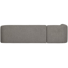 Laden Sie das Bild in den Galerie-Viewer, SLOPING CORNER SOFA LEFT GREY MELANGE
