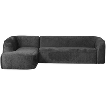 Laden Sie das Bild in den Galerie-Viewer, SLOPING CORNER SOFA LEFT STRUCTURE VELVET MOUNTAIN