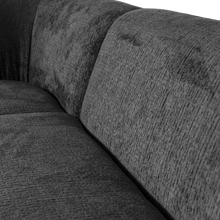 Laden Sie das Bild in den Galerie-Viewer, SLOPING CORNER SOFA LEFT STRUCTURE VELVET MOUNTAIN