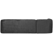 Laden Sie das Bild in den Galerie-Viewer, SLOPING CORNER SOFA LEFT STRUCTURE VELVET MOUNTAIN