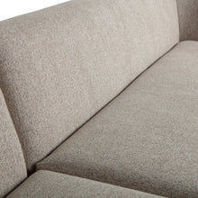 Laden Sie das Bild in den Galerie-Viewer, SLOPING CORNER SOFA LEFT NATURAL MELANGE