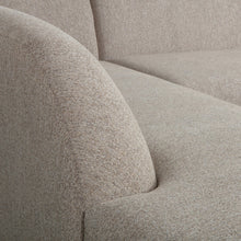 Laden Sie das Bild in den Galerie-Viewer, SLOPING CORNER SOFA LEFT NATURAL MELANGE