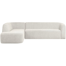 Laden Sie das Bild in den Galerie-Viewer, SLOPING CORNER SOFA LEFT PEARL MELANGE