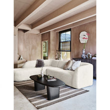 Laden Sie das Bild in den Galerie-Viewer, SLOPING CORNER SOFA LEFT PEARL MELANGE