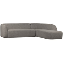 Laden Sie das Bild in den Galerie-Viewer, SLOPING CORNER SOFA RIGHT GREY MELANGE