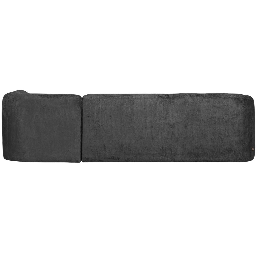 SLOPING CORNER SOFA RIGHT STRUCTURE VELVET MOUNTAIN