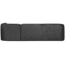 Load image into Gallery viewer, SLOPING CORNER SOFA RIGHT STRUCTURE VELVET MOUNTAIN