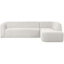 Laden Sie das Bild in den Galerie-Viewer, SLOPING CORNER SOFA RIGHT PEARL MELANGE