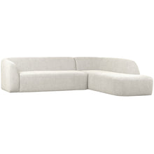 Laden Sie das Bild in den Galerie-Viewer, SLOPING CORNER SOFA RIGHT PEARL MELANGE