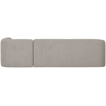 Laden Sie das Bild in den Galerie-Viewer, SLOPING CORNER SOFA RIGHT OFF WHITE MELANGE